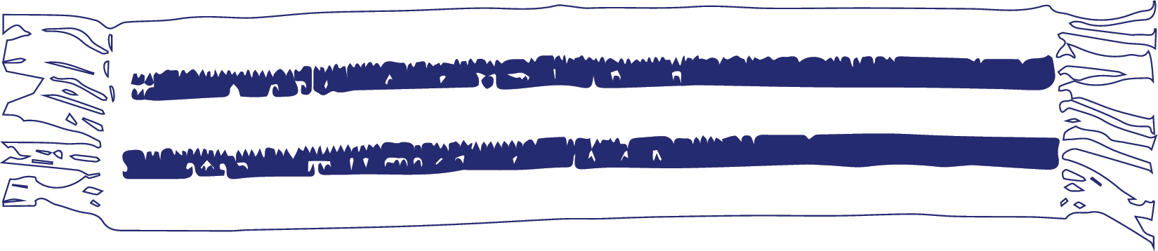 stylized graphic of the Two-Row wampum belt