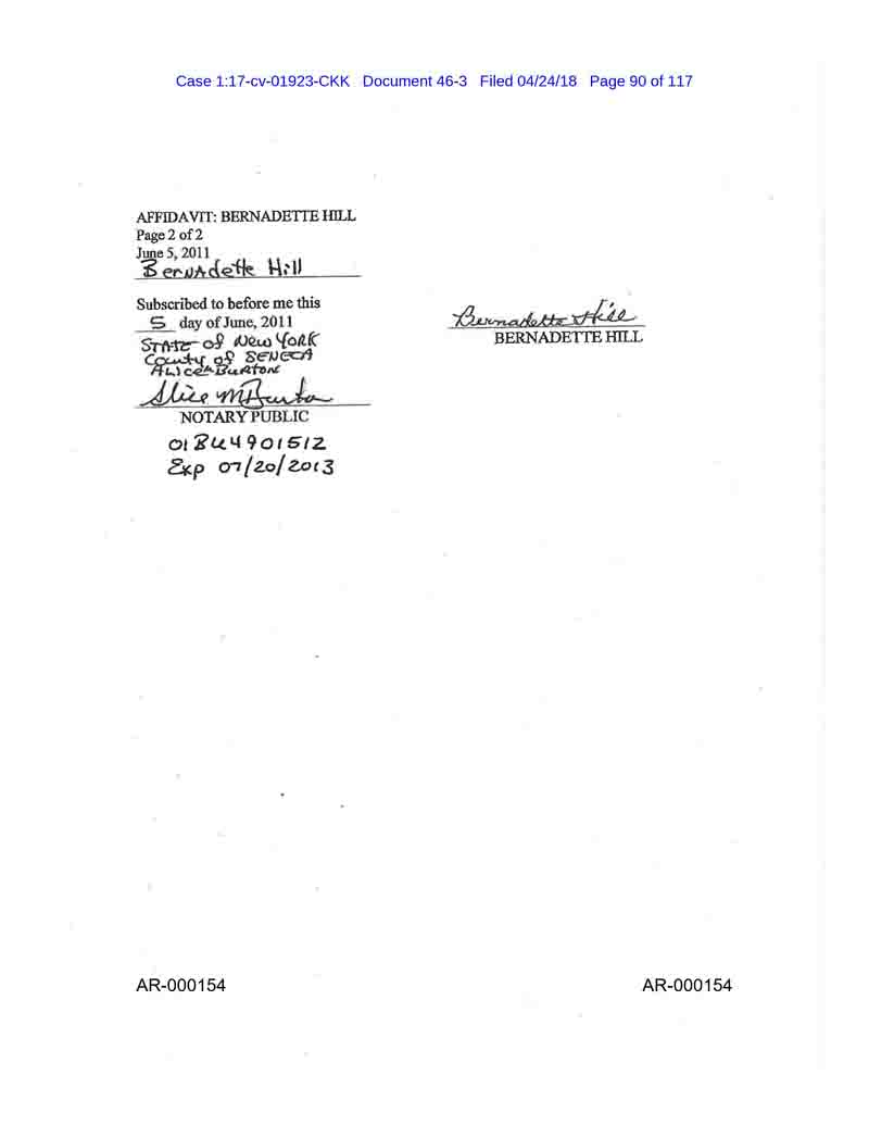 Page 2 of the affidavit; open the letter in a new tab via the button above to see it as a PDF.